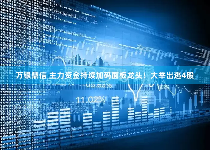 万银鼎信 主力资金持续加码面板龙头！大举出逃4股